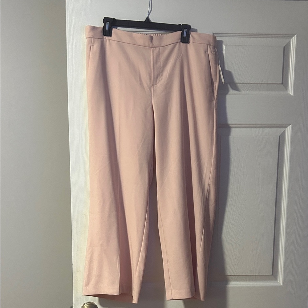 Old Navy Blush Pink soft wide leg pant, beautiful for Easter fun!